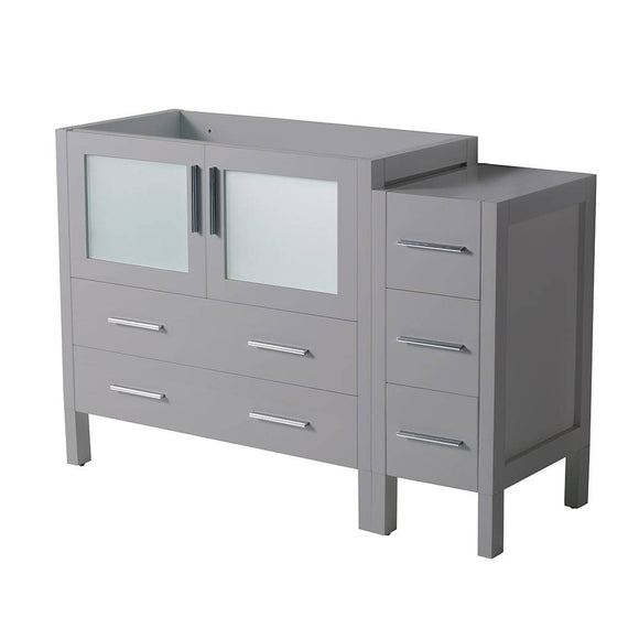 Fresca FCB62-3612GR Torino 48" Grey Modern Bathroom Cabinets