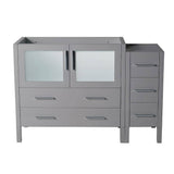 Fresca FCB62-3612GR Torino 48" Grey Modern Bathroom Cabinets