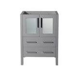 Fresca FCB6224GR Torino 24" Grey Modern Bathroom Cabinet