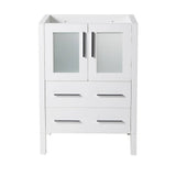 Fresca FCB6224WH Torino 24" White Modern Bathroom Cabinet