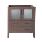 Fresca FCB6230GO Torino 30" Gray Oak Modern Bathroom Cabinet