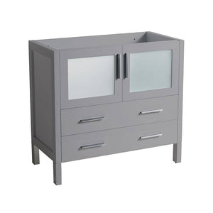 Fresca FCB6236GR Torino 36" Grey Modern Bathroom Cabinet