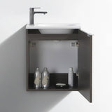 Fresca FCB8003GO-I Valencia 20" Gray Oak Wall Hung Modern Bathroom Vanity