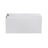 Fresca FCB8008WH Mezzo 36" White Wall Hung Modern Bathroom Cabinet