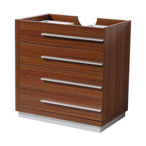 Fresca FCB8030TK Livello 30" Teak Modern Bathroom Cabinet