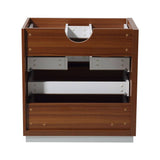 Fresca FCB8030TK Livello 30" Teak Modern Bathroom Cabinet