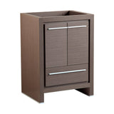 Fresca FCB8125GO Allier 24" Gray Oak Modern Bathroom Cabinet