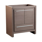 Fresca FCB8130GO Allier 30" Gray Oak Modern Bathroom Cabinet