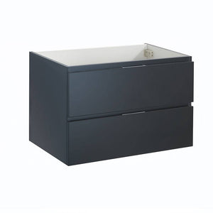 Fresca FCB8330GG Valencia 30" Dark Slate Gray Wall Hung Modern Bathroom Cabinet