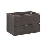 Fresca FCB8330GO Valencia 30" Gray Oak Wall Hung Modern Bathroom Cabinet