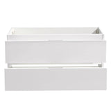 Fresca FCB8342WH Valencia 40" Glossy White Wall Hung Modern Bathroom Cabinet