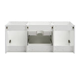 Fresca FCB8348WH Valencia 48" Glossy White Wall Hung Single Sink Modern Bathroom Cabinet