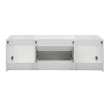 Fresca FCB8360WH-D Valencia 60" Glossy White Wall Hung Double Sink Modern Bathroom Cabinet