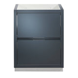 Fresca FCB8424GG Valencia 24" Dark Slate Gray Free Standing Modern Bathroom Cabinet