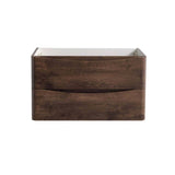 Fresca FCB9032RW Tuscany 32" Rosewood Wall Hung Modern Bathroom Cabinet