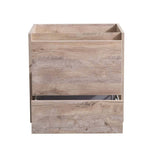 Fresca FCB9224RNW Catania 24" Rustic Natural Wood Wall Hung Modern Bathroom Cabinet