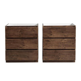 Fresca FCB93-3030RW-D Lazzaro 60" Rosewood Free Standing Double Sink Modern Bathroom Cabinet