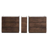 Fresca FCB93-361236RW-D Lazzaro 84" Rosewood Free Standing Double Sink Modern Bathroom Cabinet