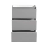 Fresca FCB9324GR Lazzaro 24" Gray Free Standing Modern Bathroom Cabinet