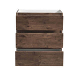 Fresca FCB9330RW Lazzaro 30" Rosewood Free Standing Modern Bathroom Cabinet