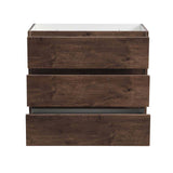 Fresca FCB9336RW Lazzaro 36" Rosewood Free Standing Modern Bathroom Cabinet