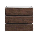 Fresca FCB9342RW Lazzaro 40" Rosewood Free Standing Modern Bathroom Cabinet