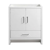 Fresca FCB9430WH Imperia 30" Glossy White Free Standing Modern Bathroom Cabinet