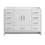 Fresca FCB9448WH Imperia 48" Glossy White Free Standing Modern Bathroom Cabinet