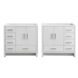 Fresca FCB9472WH Imperia 72" Glossy White Free Standing Double Sink Modern Bathroom Cabinet