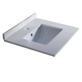 Fresca FCT2024WH-U Oxford 24" Countertop with Undermount Sink in White