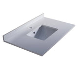 Fresca FCT2036WH-U Oxford 36" Countertop with Undermount Sink in White