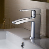 Fresca FFT9161CH Fiora Single Hole Mount Bathroom Faucet in Chrome