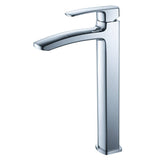 Fresca FFT9162CH Fiora Single Hole Vessel Mount Bathroom Vanity Faucet in Chrome