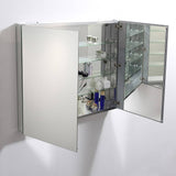 Fresca FMC8011 40" Wide x 36" Tall Bathroom Medicine Cabinet with Mirrors