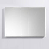 Fresca FMC8014 49" Wide x 36" Tall Bathroom Medicine Cabinet with Mirrors