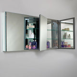 Fresca FMC8019 59" Wide x 26" Tall Bathroom Medicine Cabinet with Mirrors