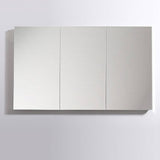 Fresca FMC8020 59" Wide x 36" Tall Bathroom Medicine Cabinet with Mirrors