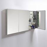 Fresca FMC8020 59" Wide x 36" Tall Bathroom Medicine Cabinet with Mirrors