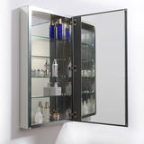 Fresca FMC8059 20" Wide x 36" Tall Bathroom Medicine Cabinet with Mirrors