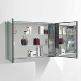 Fresca FMC8090 30" Wide x 26" Tall Bathroom Medicine Cabinet with Mirrors