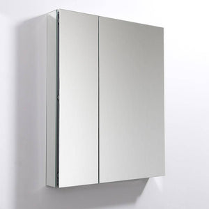 Fresca FMC8091 30" Wide x 36" Tall Bathroom Medicine Cabinet with Mirrors