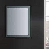 Fresca FMR012430 Angelo 24" Wide x 30" Tall Bathroom Mirror with LED Lighting