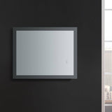 Fresca FMR012430 Angelo 24" Wide x 30" Tall Bathroom Mirror with LED Lighting