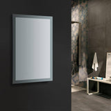 Fresca FMR012436 Angelo 24" Wide x 36" Tall Bathroom Mirror with LED Lighting