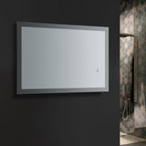 Fresca FMR012436 Angelo 24" Wide x 36" Tall Bathroom Mirror with LED Lighting