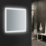 Fresca FMR013030 Angelo 30" Wide x 30" Tall Bathroom Mirror with LED Lighting