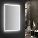 Fresca FMR014830 Angelo 48" Wide x 30" Tall Bathroom Mirror with LED Lighting