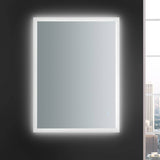 Fresca FMR014836 Angelo 48" Wide x 36" Tall Bathroom Mirror with LED Lighting