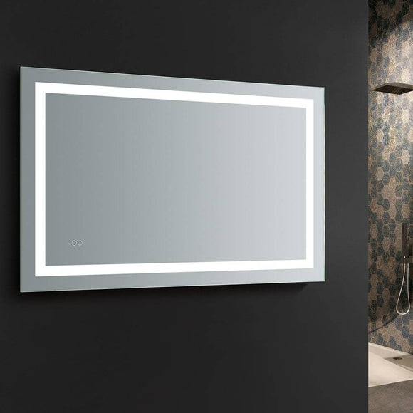 Fresca FMR024830 Santo 48" Wide x 30" Tall Bathroom Mirror with LED Lighting