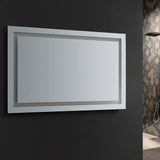 Fresca FMR024830 Santo 48" Wide x 30" Tall Bathroom Mirror with LED Lighting